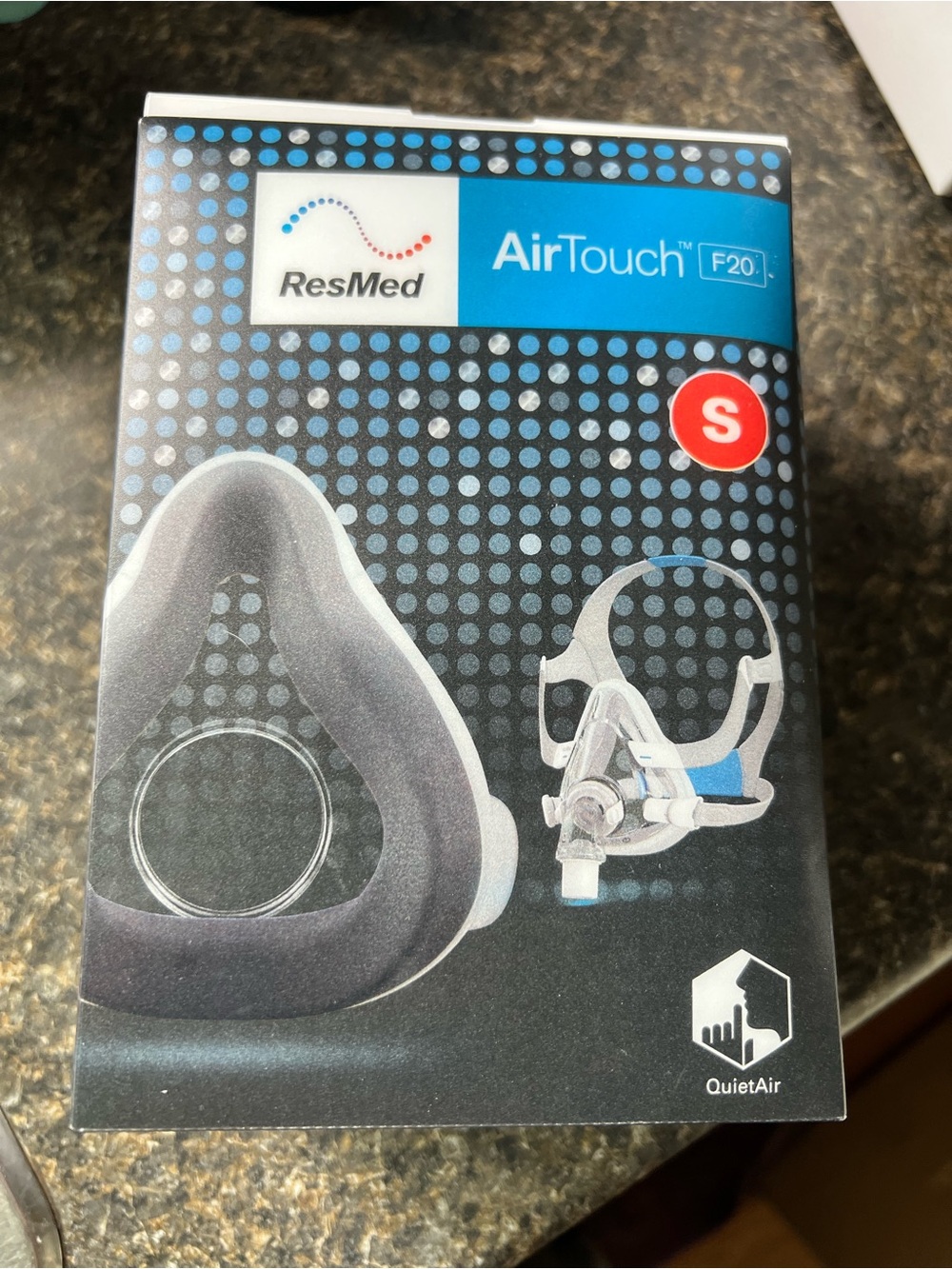 ResMed AirTouch F20 complete setup size small